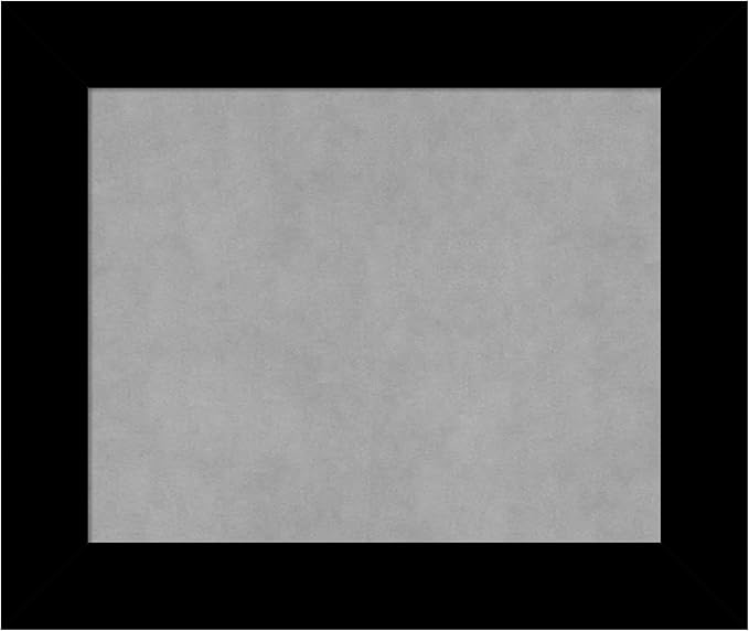 Amanti Art Black Framed Magnetic Board 21x25 Small Vision Board for use with Magnets, 100% Metal Sheet to Display Items as Office Decor or for Home Organization in mudroom, Kitchen or Kids Room