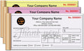 Personalized Invoice Book Custom 2 Part/3 Part Receipt Book Quote Estimate Order Forms Carbonless Form with Your Company Name Logo Address,2-10 Books (Style 1)