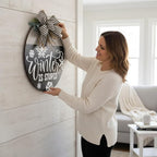 Wood front door sign Wood sign Home decor Welcome sign Sign for front door House warming gift Wedding gift (Winter is stupid2.0(UV092(A62) S004, 11" Width)