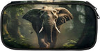 Pardick 3D Elephant Pencil Case，Big Capacity Pencil Pouch Coin Pouch Stationery Organizer For Teen School