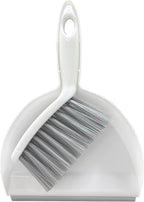 NBGYTECH Mini Broom and Dustpan Set Small Dust pan & Brush Set Portable Cleaning Tools for Home Office RV Camping Learning (Grey)