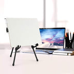 Magicfly 6 Pack Tabletop Easel, Black Steel Table Top Easels for Display, Adjustable & Portable Tripod Easel with 6 Storage Bags, for Signs, Posters, Holds 5 lbs