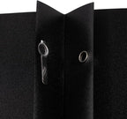 JAM PAPER Plastic Color POP Folders - 2 Pocket Durable Folders with Metal Prongs Fastener Clasps - Assorted Business Colors - 6/Pack