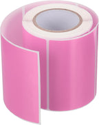 PATIKIL 2 x 3 Inch Rectangle Inventory Color Coding Labels 1 Roll, Square Self-Adhesive Inventory Label Stickers for Office Home Organization Name Tags, 250 Per Roll, Pink