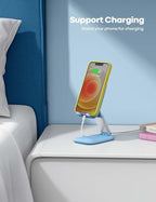 Lamicall Easter Basket Stuffers for Teens Girls Boys Cell Phone Stand, Blue Cell Phone Holder for 4-8'' Smartphone, Desk Accessories & Workspace Organizers, Telephone Stands