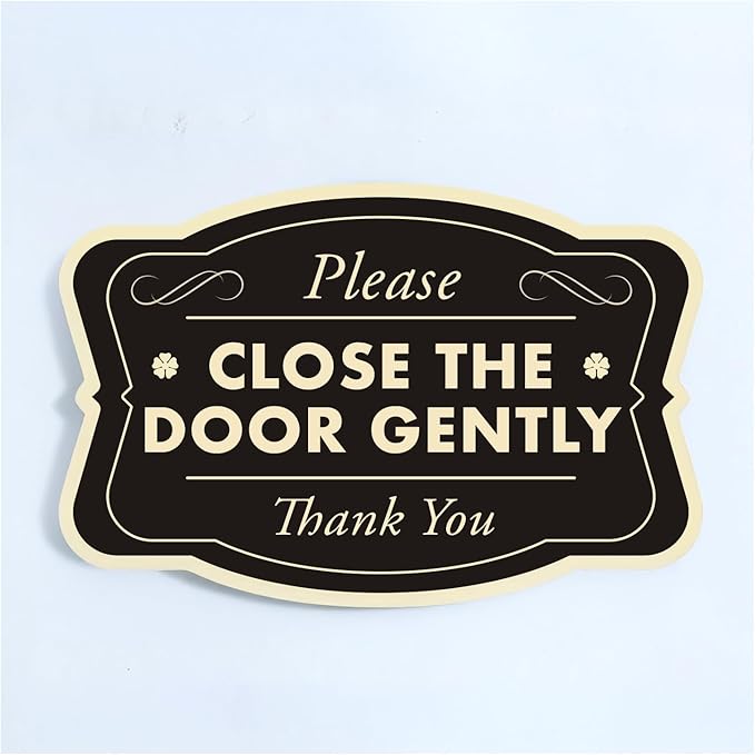 Custom Decorative Outdoor Metal Sign - Personalized Aluminum Driveway Sign, Waterproof, Made In USA - Design 3 Black Charcoal 24x18 In