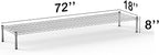Regal Altair 18''W x 72''L x 8''H Chrome Plated Wire Dunnage Rack | Off The Floor Storage
