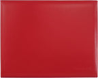 GraduationMall 8.5"x11" Smooth Padded Diploma Cover Certificate Holder Red,6-Packs