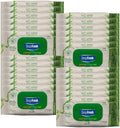 Shopping Ala Cart DeepFresh All-Purpose Surface Cleaning Wipes — 24-Pack Case (2,400 Total Wipes) — Bamboo Fiber, Durable & Lint-Free, Bleach-Free, Pop-Top Lid, Vegan