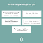 EGD ACM Desk Name Plate Personalized I Custom Office Desk Accessories Decor I Personalized Name Plate I Color Options (10 x 3.5 Inch) (3. ACM)