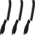 KMOSENIA Cleaning Brush - 3 Pcs Hard Bristle Crevice Cleaning Brush, Grout Brush, Scrub Brush Cleaning Supplies, Gap Cleaning Tools for Bathroom Kitchen Toilet Window Track (3, Black)
