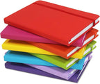 KODAPAGE A5 Liend Journal Notebook, 7mm College Ruled Notepad, Journaling for Writing, Work, School, Travel and Note Taking, Hardcover 224 Pages (112 Sheets) 5.5 x 8.3 inches Multicolored (8 Pack)