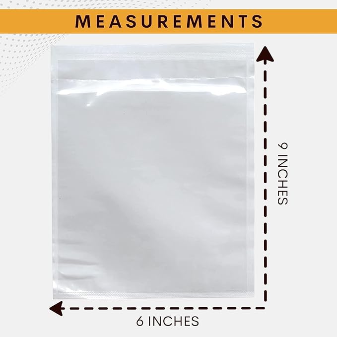 5000 Pack 6"x9" Shipping Label Sleeves – Clear Self-Adhesive Packing Slip Pouches, Waterproof Packing List Envelopes – Ideal for Shipping Documents, Mailing Labels, Invoices & Packing Slips