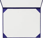 GraduationMall 8.5"x11" Smooth Padded Diploma Cover Certificate Holder Purple,12-Packs