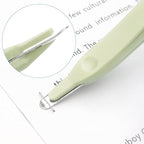 Professional Magnetic Staple Remover Puller Staples Remover Staple Removal Tool for School Office Home 5 Pack (Dark Gray/Blue/Green/Apricot/Purple)
