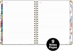 HARDCOVER 2026 Planner, 7"x9": 14 Months (November 2025 - December 2026), Daily Weekly Monthly Planner, Yearly Agenda, Bookmark, Pocket Folder and Sticky Note Set (Colorful Botanicals)