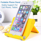 JUSDIQIR Adjustable Foldable Cell Phone Stand for Desk, Compatible with Most Devices, 1.5 Ounces