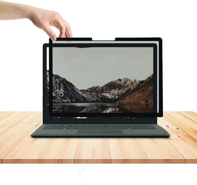 for Microsoft Surface Laptop 5/4/3 th Gen 15 inch Privacy Screen Protector Filter,Bubble Free Anti-Spy Anti-Glare Anti Blue Light Filter(Only for Surface Laptop 3/4/5 15 Privacy Screen Shield)