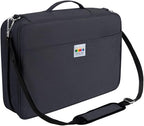 YOUSHARES Big Capacity Colored Pencil Case - 480 Slots large Pen Case Organizer with Multilayer Holder for Prismacolor Colored Pencils & Gel Pen (Black)