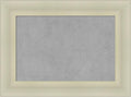 Amanti Art Silver Framed Magnetic Board 17x23 Small Vision Board for use with Magnets, 100% Metal Sheet to Display Items as Office Decor or for Home Organization in mudroom, Kitchen or Kids Room