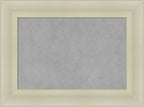 Amanti Art Silver Framed Magnetic Board 17x23 Small Vision Board for use with Magnets, 100% Metal Sheet to Display Items as Office Decor or for Home Organization in mudroom, Kitchen or Kids Room