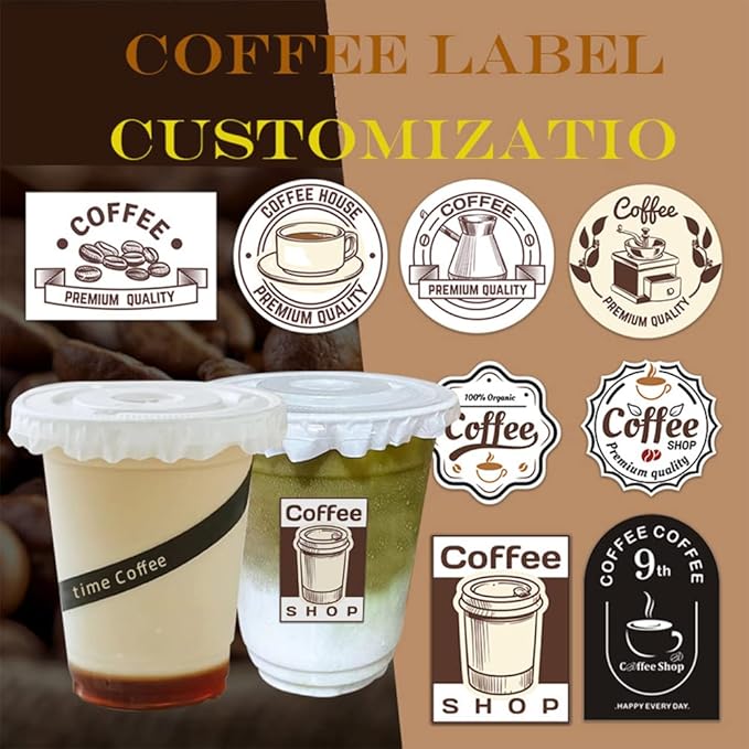 100-500 Pcs Custom Stickers Personalized Labels with Any Design Image Logo Text for Business Logo Thank You Labels,1/2/3/4 inch Customized Stickers(Round)
