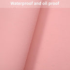 Zinkooat Desk Pad Mat - 24x60 Inch Waterproof Easy to Clean Can Conceal Flaws Protector The Table Top from Scratches Used for Coffee Table Office Table Dresser(Pink+Silvery 24x60)