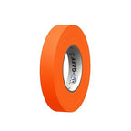 1" Width ProTapes Pro Gaff Premium Matte Cloth Gaffer's Tape With Rubber Adhesive, 50 yds Length x, Fluorescent Orange (Pack of 1)