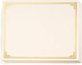 PaperDirect Gold on Cream Classic Specialty Certificates, 8½ x11, Foil Accents, 50 Count, Certificates And Awards Paper, For School, Work, Diplomas & Award Certificates