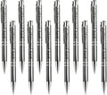 Yucold Customized ballpoint pens in bulk, personalized ballpoint pens with free engraving, for use in companies, enterprises, graduation anniversaries (Grey,390)