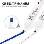 Comix Dry Erase Markers, Chisel Tip Whiteboard Markers, 36 Bulk 12 Assorted Colors Low Odor Markers for Classroom, Teachers, Office, School Supplies