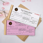 Personalized Invoice Book Custom 2 Part/3 Part Receipt Book Quote Estimate Order Forms Carbonless Form with Your Company Name Logo Address,2-10 Books (Style 3)