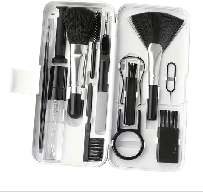ImmacuKit 18-in-1 Electronic Device Cleaning Kit with Magic Cleaner Gel -Use On Phone, Earbuds, Laptop, Keyboard, Smart Watch, Tablet, PC, Controller, Gaming Console, Remote, Camera, Mouse, Speakers