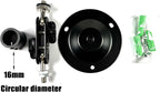 16mm Laser Positioning Bracket, 360-Degree Adjustable, Black Alumina, 12 x 7.5CM, 10-Pack