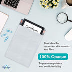 White Large Poly Bubble Mailers 9.5x14.5 inch #4 | Self Seal Padded Envelopes Cushioned Bubble Mailer | Usable Size 9.5x13.5 | WaterProof | Lightweight mailing Shipping Bags | 100 Pack Bulk | USA Made