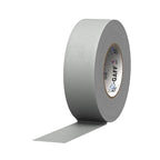 ProTapes Pro Gaff Premium Matte Cloth Gaffer's Tape With Rubber Adhesive, 11 mils Thick, 55 yds Length, 2" Width, Grey (Pack of 1)