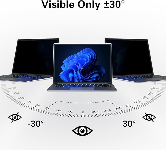 FILMEXT Privacy Screen for Microsoft Surface Laptop 15 inch 7th Model 2037/2108, Removable Anti-Spy Filter Anti-Glare (for Surface Laptop 7th 15" Privacy Screen Protector 2024)