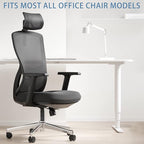Salbree Office Chair Hero Fix Attaches Clamps to Large Cylinder Piston Stops Your Chairs from Sinking When Computer Hydraulic Lift Has No Gas Stop Replacement