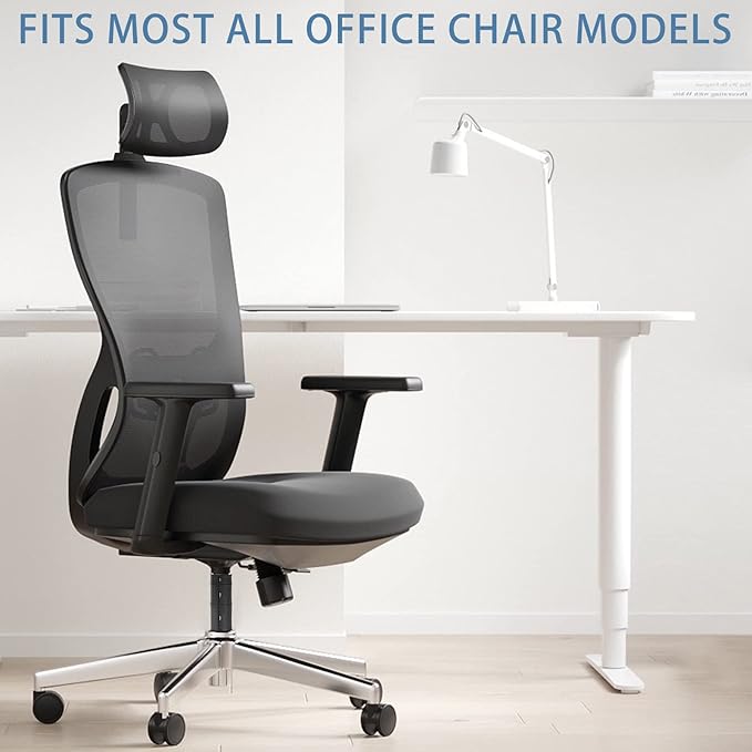 Salbree Office Chair Hero Fix Attaches Clamps to Large Cylinder Piston Stops Your Chairs from Sinking When Computer Hydraulic Lift Has No Gas Stop Replacement