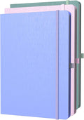 ONAVIA A4 Lined Journal Notebook, 8mm Ruled Notepad, Journaling for Writing, Work, School, Travel and Note Taking, Hardcover 160 Pages (80 Sheets) 8.27 x 11.6 inches, 3 Pack Multicolored