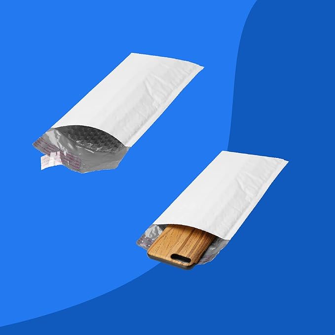 The Boxery 8.5x14.5''|#3 Poly Bubble Mailers- 100 Pack, Padded Envelopes, Self Seal, Waterproof Shipping Bags, Padded Mailers for Shipping & Packaging