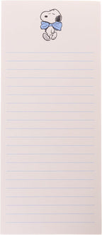 Graphique Snoopy Notepad, 100 Tear-Away Sheets for Grocery, Gifts & To-Do Lists, Writing Pad for Fridge, Kitchen, Office, Fun Gift
