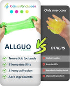 ALLGUO Car Cleaner Gels 4 Pack, Universal Dust Cleaner Putty Cleaner Slime, Cleaning Gel for Interior Detailing PC Keyboard, Auto Detailing Tools Car Cleaning Supplies Gift for Men Women, 320g