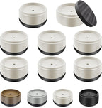 Furniture Risers Bed Risers Heavy Duty 1 inch, 2 inch, 3 inch, 4 inch Round Adjustable Bed Lifts Riser for Desk Legs Table Couch Sofa Chair Refrigerator Washing Machine (1 Inch, White, 8 Pack )