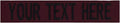 Custom Uniform Name Tapes Solid Colors. Made in The U.S.A. Ships Under 24 Hours. Maroon Fabric, 5 Inch Hook Fastener (Uniform Ready Fastener)