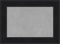 Amanti Art Black Framed Magnetic Board 17x23 Small Vision Board for use with Magnets, 100% Metal Sheet to Display Items as Office Decor or for Home Organization in mudroom, Kitchen or Kids Room