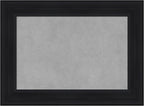 Amanti Art Black Framed Magnetic Board 17x23 Small Vision Board for use with Magnets, 100% Metal Sheet to Display Items as Office Decor or for Home Organization in mudroom, Kitchen or Kids Room