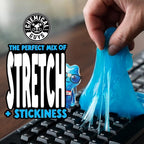 Chemical Guys Sticky Icky Car Cleaning Gel, Green Apple & Sweet Strawberry Scent - Detailing Kit, Car Dust Crevice Cleaner, Slime Auto Air Vent, Cleaning Putty for Keyboard Cleaner (4 Pack) - CJK1004