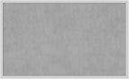 Amanti Art Silver Framed Magnetic Board 25x41 Large Vision Board for use with Magnets, 100% Metal Sheet to Display Items as Office Decor or for Home Organization in mudroom, Kitchen or Kids Room