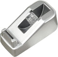 Basics Desktop Tape Dispenser, Office Desk Tape Dispenser, Heavy Duty Desk Accessories Office Tape Dispensers, Weighted Non-Skid Base,Ideal for Home, Office, School, or Business (Space Silver)
